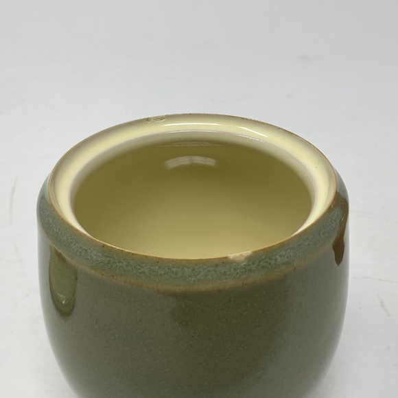 Denby Fire (retired) Stoneware Cream & Lidded Sugar Set - Picture 8 of 8